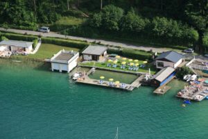 Hotelbadestrand - Seezugang Wörthersee