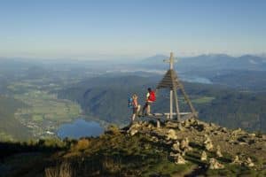 View of the Wörthersee region from the Gerlitzen - photo by Franz Gerdl