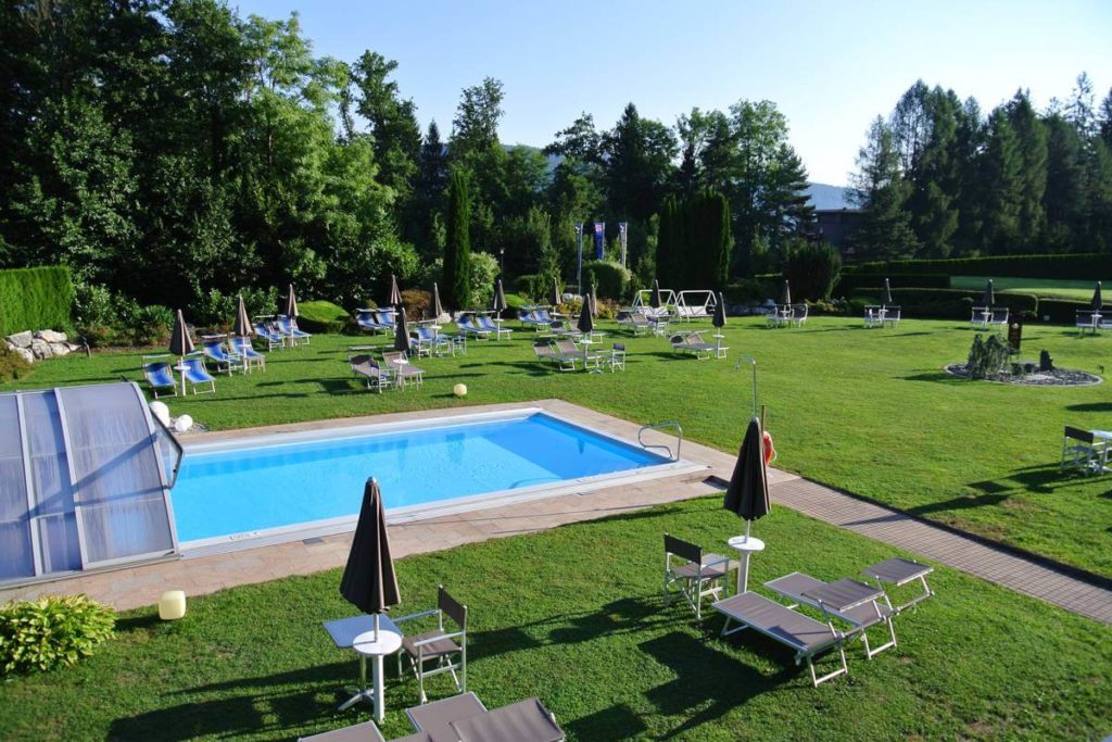 beheizter Outdoorpool - Hotel Schönblick Schneider