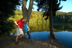 Active and exercise at the Trattnigteich