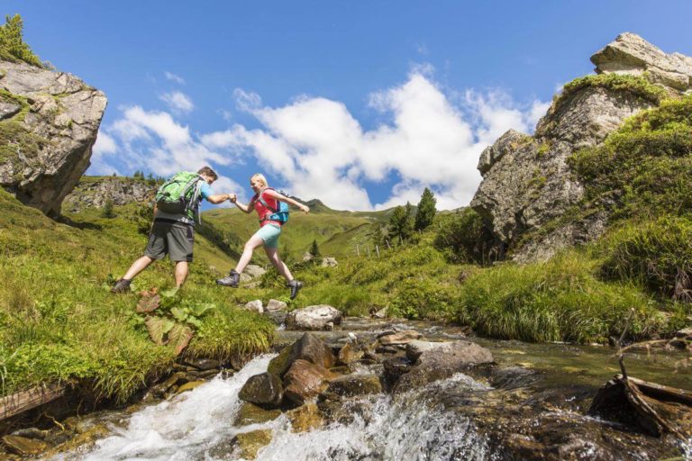 Wandern in den Bergen