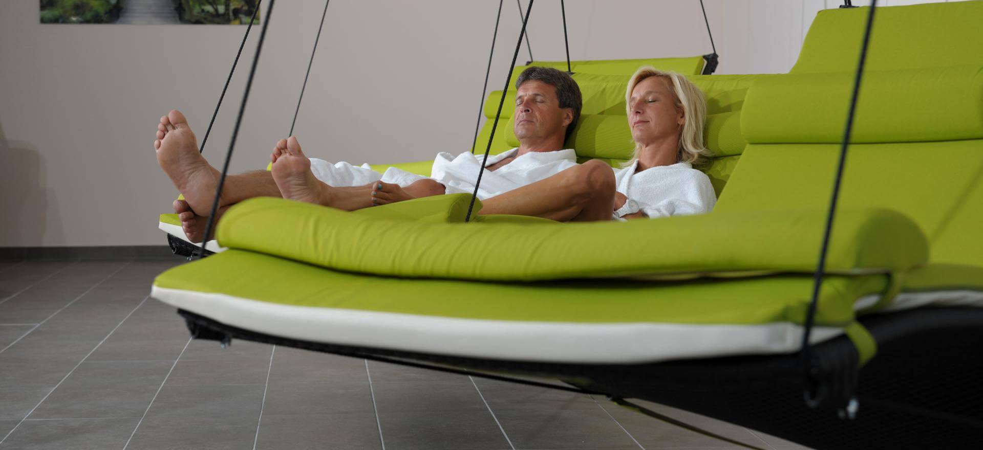 Floating loungers Deihotel Schoenblick Woerthersee